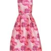 Alice + Olivia Cherra Floral Midi-Dress