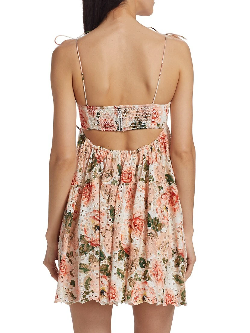 Alice + Olivia Lorelle Babydoll Dress - Image 5