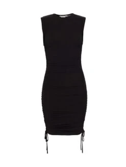 Alice + Olivia Saretta Ruched Drawstring Minidress