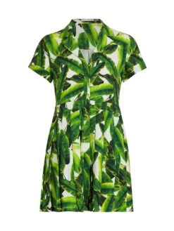 Alice + Olivia Tamala Printed Minidress
