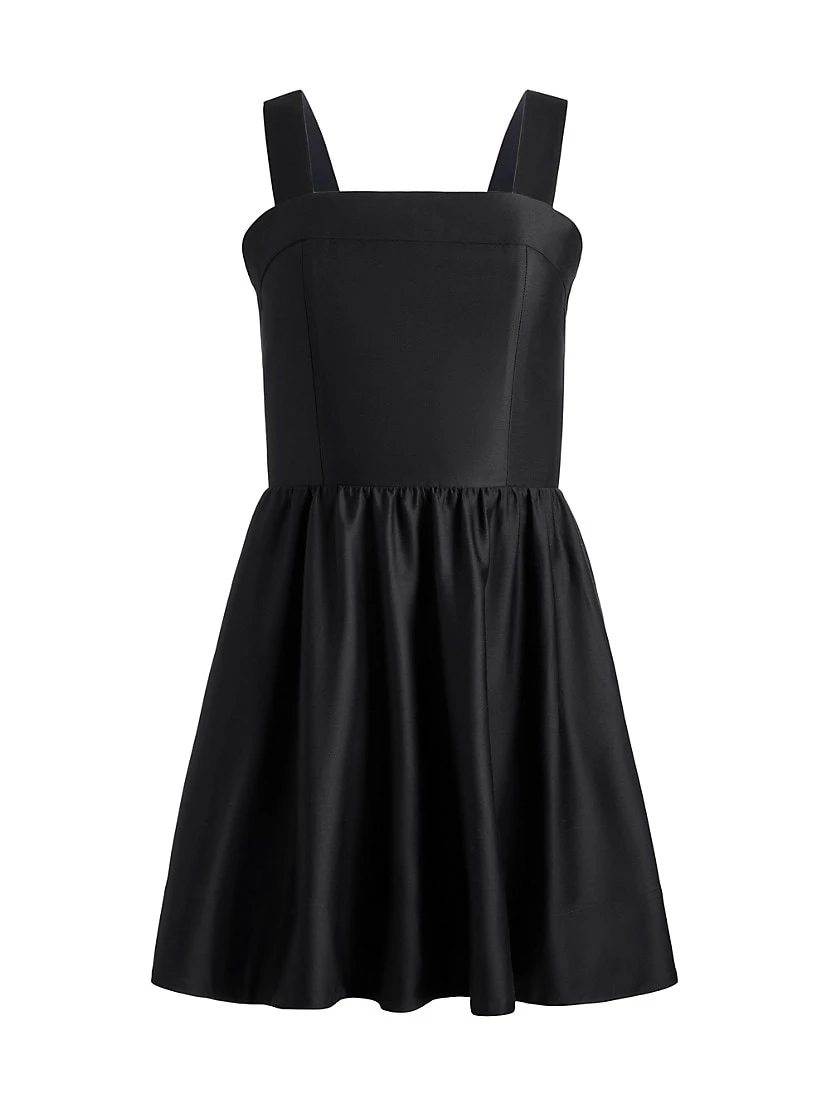 Alice + Olivia Saige Fit & Flare Minidress