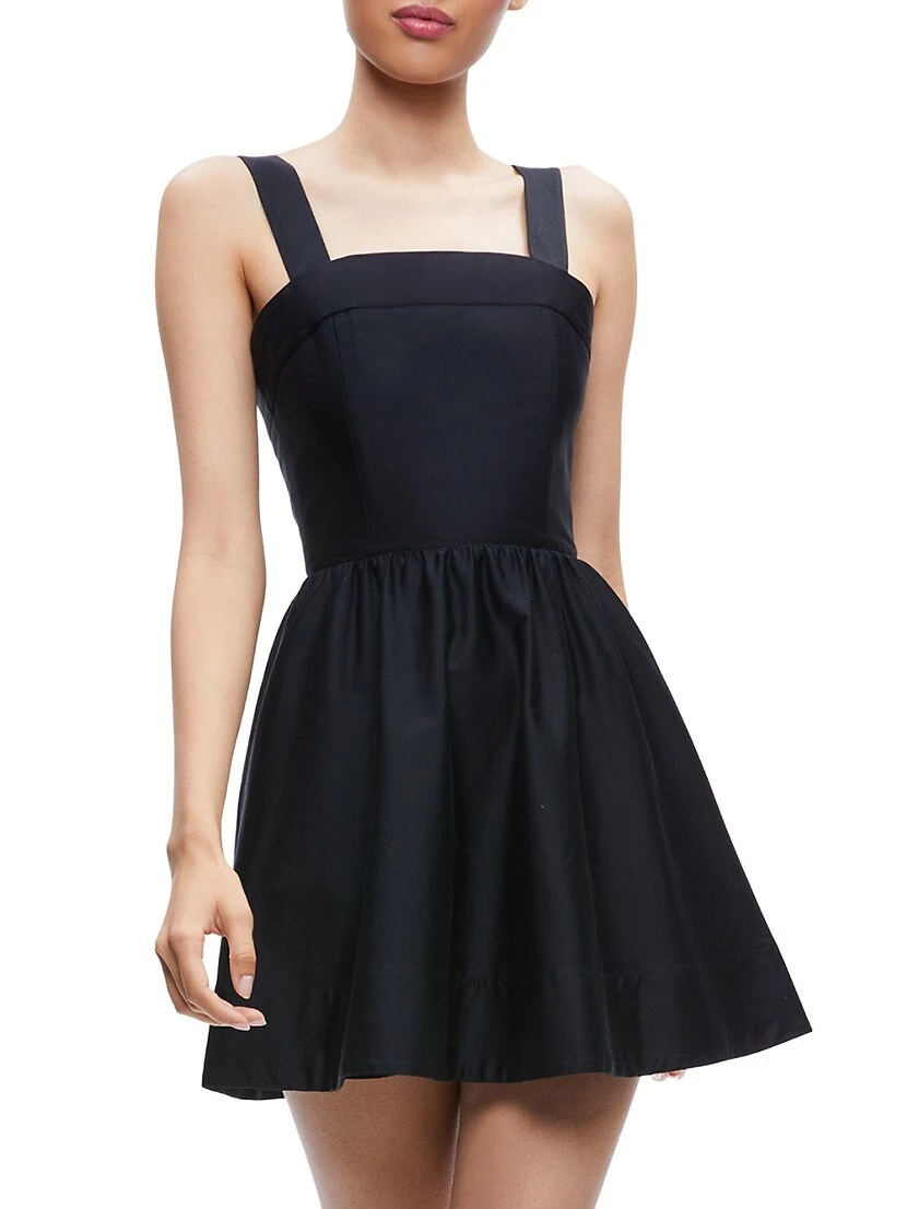Alice + Olivia Saige Fit & Flare Minidress - Image 3