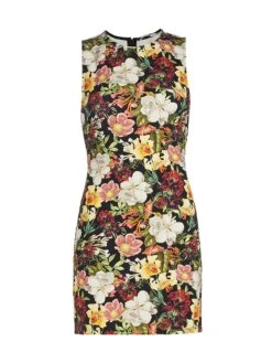 Alice + Olivia Wynell Floral Sheath Minidress