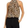 Maris Printed Halter Top - Alice And Olivia