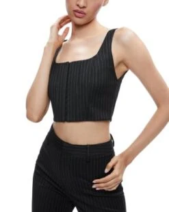 Breslin Corset Top - Alice And Olivia