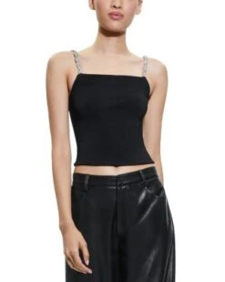 Drina Embellished Tank - Alice And Olivia