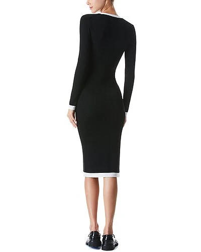 Alice + Olivia Alcina Wool-Blend Shirtdress Women - Image 2