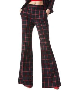 Alice + Olivia Dylan High-Waist Wide Leg Pant Women