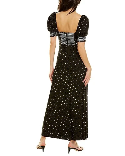 Alice + Olivia Katrina Linen-Blend Midi Dress Women - Image 2