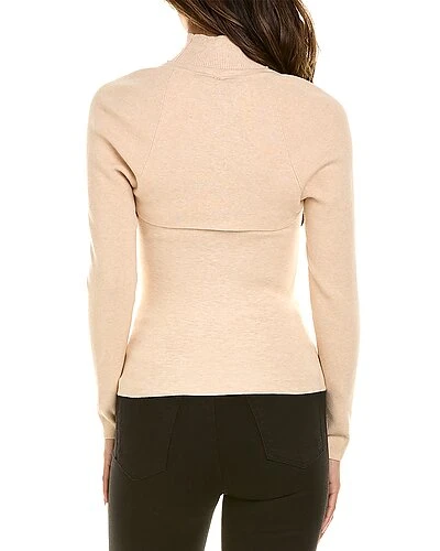 Alice + Olivia Sleeveless Jeremy Tank Plus Cardigan Women - Image 2