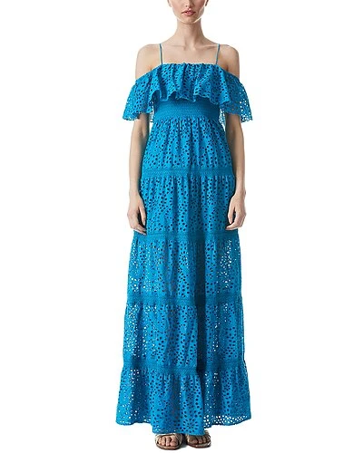 Alice + Olivia Kia Smocked Maxi Dress Women