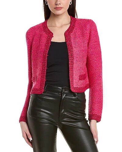 Alice + Olivia Noella Wool-Blend Cardigan Women