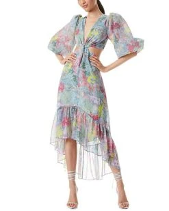Alice + Olivia Katia Twist Maxi Dress Women