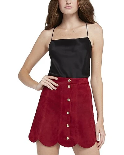 Alice + Olivia Harmon Drapey Slip Tank Women