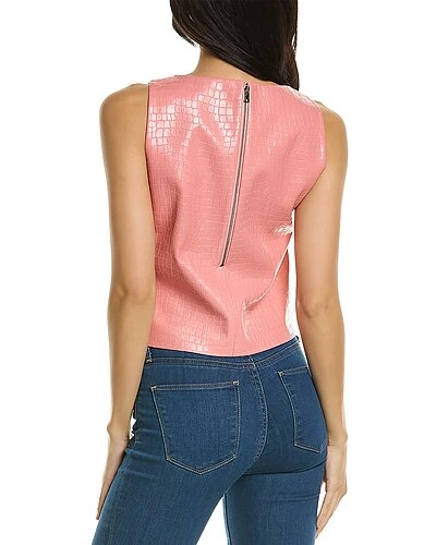 Alice + Olivia Amal Boxy Sleeveless Tank Women - Image 2