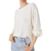 Alice + Olivia Angeline Easy Crop Pullover Women
