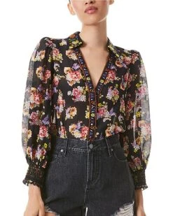 Alice + Olivia Cosima Blouse Women