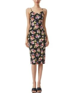 Alice + Olivia Delora Midi Dress Women