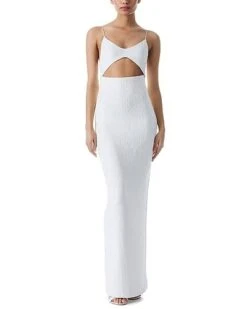 Alice + Olivia Valli Fitted Cutout Cami Dress Women