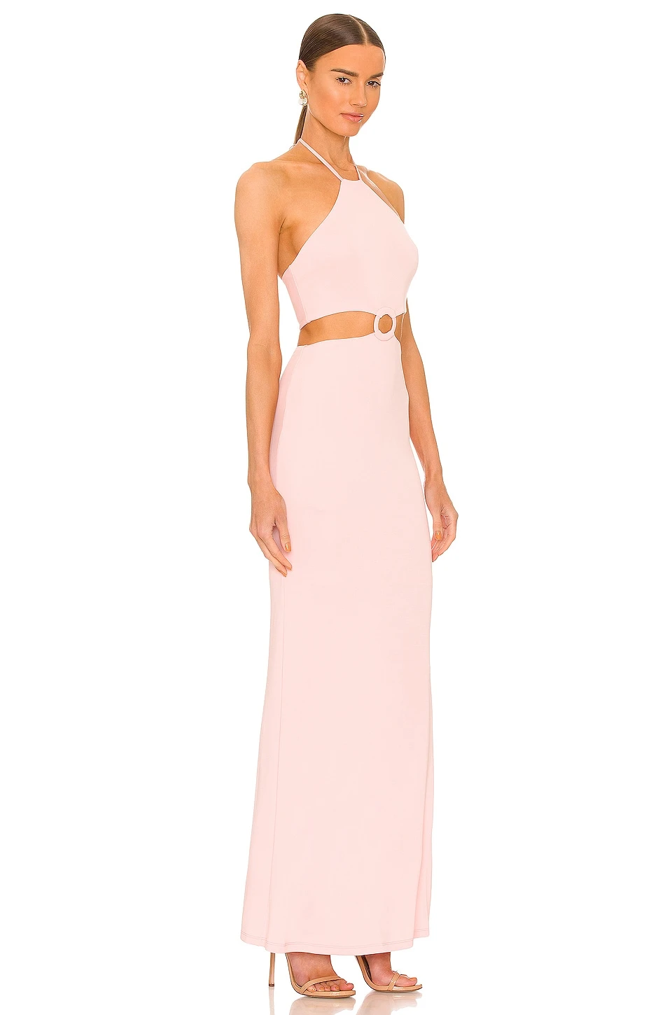 Alice + Olivia Marguerite Cutout Dress English Rose - Image 2