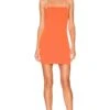 Alice + Olivia Nelle Spaghetti Strap Mini Dress Sienna