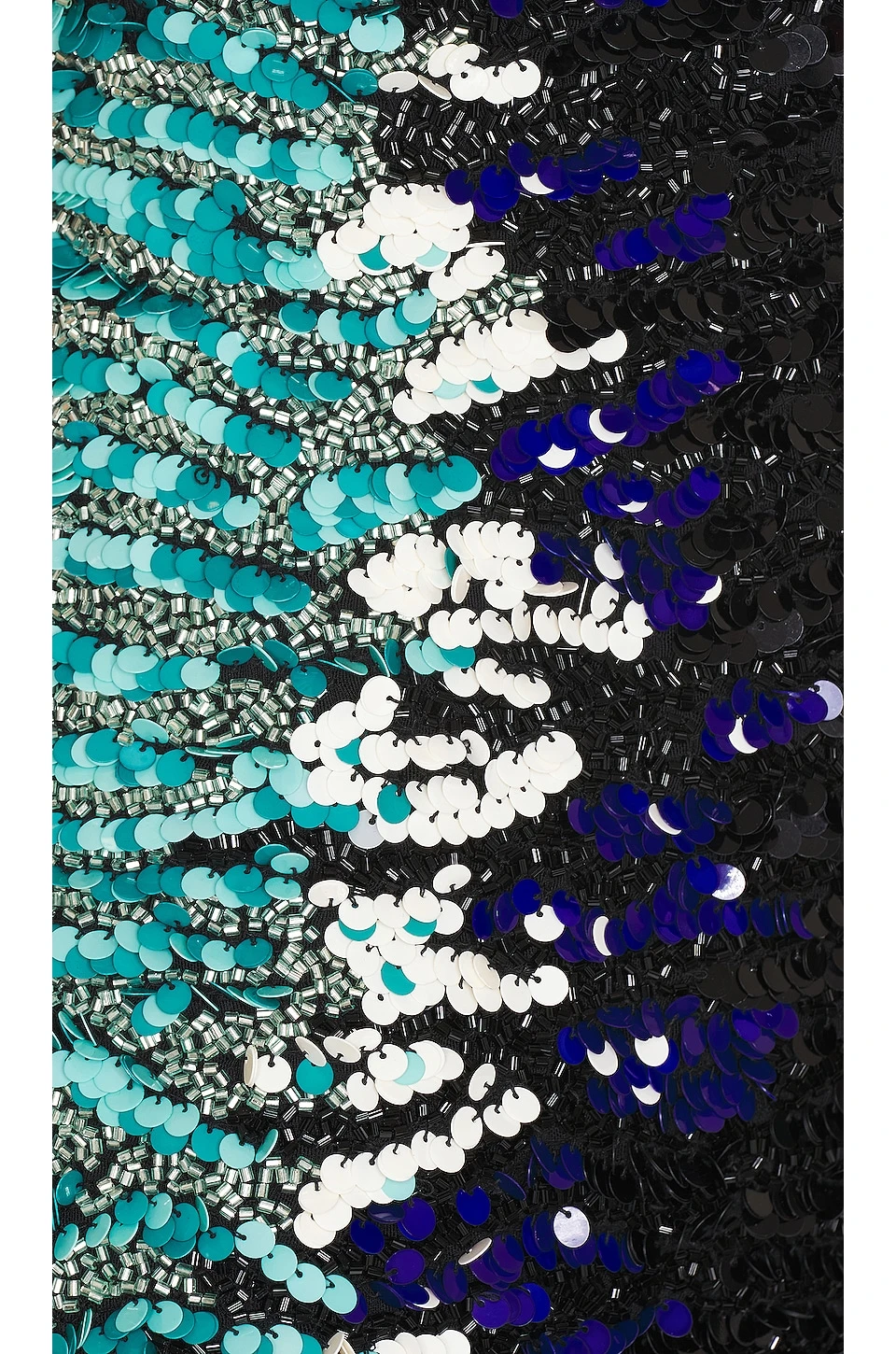 Alice + Olivia Nelle Mini Dress Royalty & Multi - Image 4