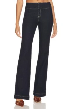 Alice + Olivia Olivia Jean Dark Rinse