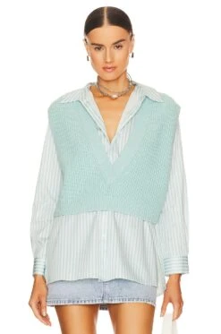 Alice + Olivia Orly Sweater Vest And Tunic Julep