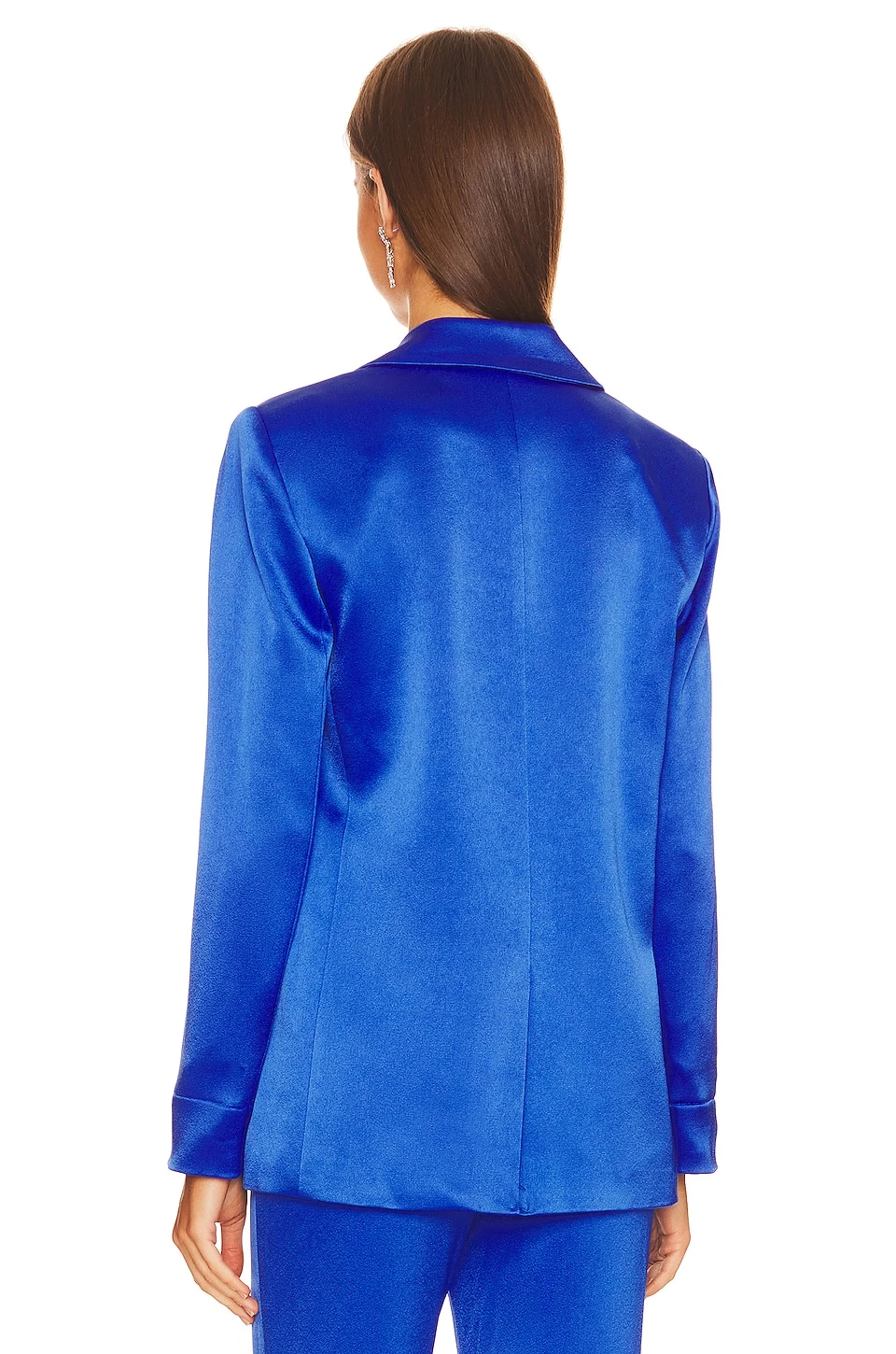 Alice + Olivia Justin Double Breasted Blazer Royalty - Image 3