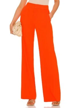 Alice + Olivia Dylan Wide Leg Pant Sienna