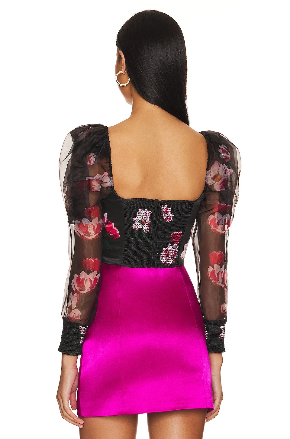 Alice + Olivia Baharia Bustier Top After Dark - Image 3